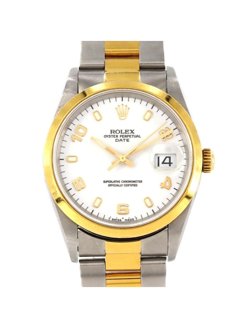 Rolex Oyster Perpetual Date Automatic Winding Number Watch